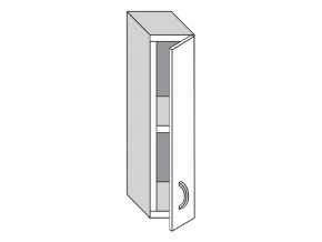 1.15.1 Шкаф настенный (h=720) на 150мм с 1-ой дверцей в Троицке - troick.mebel74.com | фото