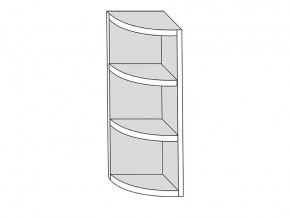 19.30.0р Полка угловая (h=913) радиусная  ЛДСП УНИ в Троицке - troick.mebel74.com | фото