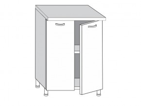 2.60.2 Шкаф-стол на 600мм с 2-мя дверцами в Троицке - troick.mebel74.com | фото