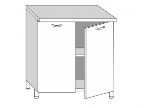 2.80.2 Шкаф-стол на 800мм с 2-мя дверцами в Троицке - troick.mebel74.com | фото