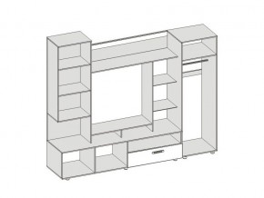 Гостиная Аллегро вариант 3 в Троицке - troick.mebel74.com | фото 2