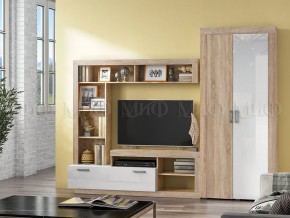 Гостиная Ангара Сонома, Белый в Троицке - troick.mebel74.com | фото