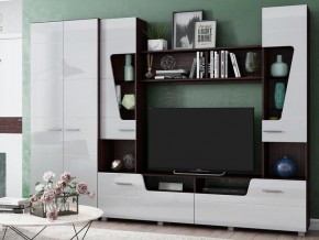 Гостиная Моника БМ-102+ФГ-103 Белый глянец в Троицке - troick.mebel74.com | фото 2