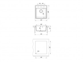 Каменная мойка Dr. Gans Smart Оливия 420 в Троицке - troick.mebel74.com | фото 2