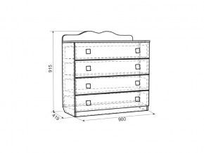 Комод Фэнтези в Троицке - troick.mebel74.com | фото 2