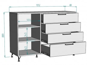 Комод Лофт K69 в Троицке - troick.mebel74.com | фото 3