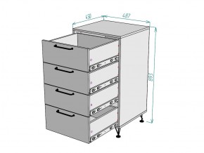 Комод Лофт K75 в Троицке - troick.mebel74.com | фото 3