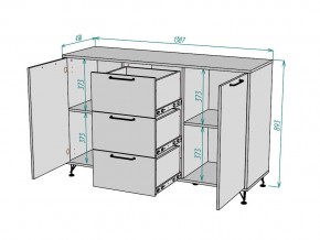 Комод Лофт K81 в Троицке - troick.mebel74.com | фото 3