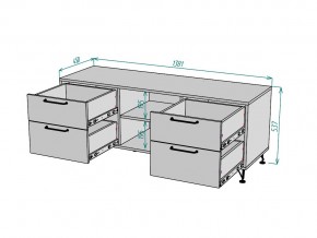 Комод Лофт K83 в Троицке - troick.mebel74.com | фото 3