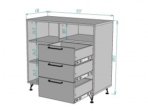 Комод Лофт K85 в Троицке - troick.mebel74.com | фото 3