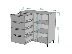 Комод Лофт K86 в Троицке - troick.mebel74.com | фото 3