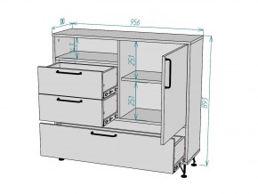 Комод Лофт K88 в Троицке - troick.mebel74.com | фото 3