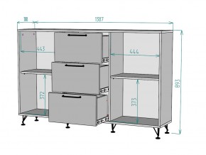 Комод Лофт K97 в Троицке - troick.mebel74.com | фото 3