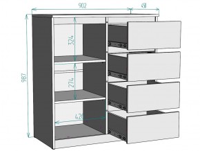 Комод Мальта K115 в Троицке - troick.mebel74.com | фото 3