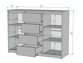 Комод Мальта K118 в Троицке - troick.mebel74.com | фото 3