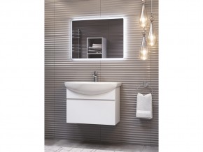 Комплект мебели в ванную Wing 600-1 подвесной белый в Троицке - troick.mebel74.com | фото