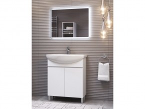 Комплект мебели в ванную Wing 600-2 белый в Троицке - troick.mebel74.com | фото 1