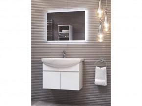 Комплект мебели в ванную Wing 600-2 подвесной белый в Троицке - troick.mebel74.com | фото