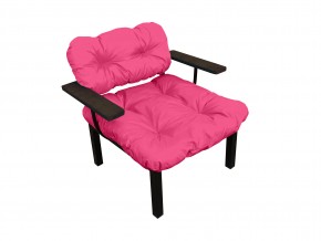 Кресло Дачное розовая подушка в Троицке - troick.mebel74.com | фото
