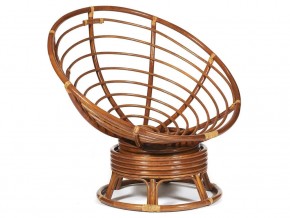 Кресло-качалка Papasan w 23/01 B с подушкой Pecan, ткань Оранжевый в Троицке - troick.mebel74.com | фото 2