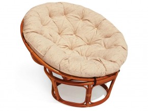 Кресло Papasan 23/01 W с подушкой Cognac, ткань Старт в Троицке - troick.mebel74.com | фото 1