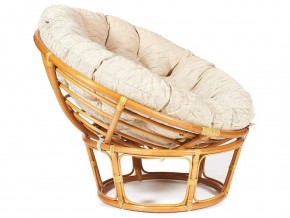 Кресло Papasan 23/01 W с подушкой Honey, ткань Старт в Троицке - troick.mebel74.com | фото 3