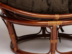 Кресло Papasan 23/01 W с подушкой Pecan, ткань Коричневый в Троицке - troick.mebel74.com | фото 4