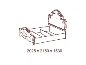 Кровать 2-х спальная 1800*2000 с ортопедом в Троицке - troick.mebel74.com | фото