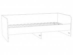 Кровать Банни НМ 041.38 фасад Бисквит в Троицке - troick.mebel74.com | фото 3