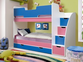 Кровать детская двухъярусная Юниор 9 в Троицке - troick.mebel74.com | фото