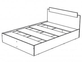 Кровать Эко 1200 ясень шимо в Троицке - troick.mebel74.com | фото 2