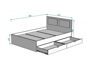 Кровать Ольга L41 ширина 1400 в Троицке - troick.mebel74.com | фото 3