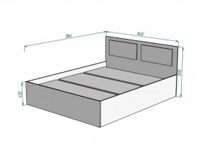 Кровать Ольга L49 ширина 1600 в Троицке - troick.mebel74.com | фото 3