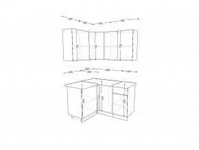 Кухонный гарнитур 25 Лофт 1200х1400 мм в Троицке - troick.mebel74.com | фото 2