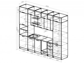 Кухонный гарнитур Жасмин экстра 3000 мм в Троицке - troick.mebel74.com | фото 5