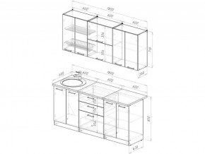 Кухонный гарнитур Жасмин макси 2 1800 мм в Троицке - troick.mebel74.com | фото 6