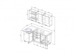 Кухонный гарнитур Крафт 1800х1000 в Троицке - troick.mebel74.com | фото 2