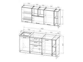 Кухонный гарнитур Лариса макси 4 1800 мм в Троицке - troick.mebel74.com | фото 6