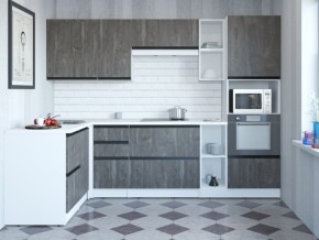 Кухонный гарнитур Ноктюрн мега прайм 1500х2700 мм в Троицке - troick.mebel74.com | фото