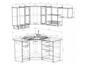 Кухонный гарнитур Симона литл 1300х2000 мм в Троицке - troick.mebel74.com | фото 6