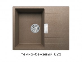 Мойка кварцевая Tolero Loft TL-650 Темно-бежевый 823 в Троицке - troick.mebel74.com | фото