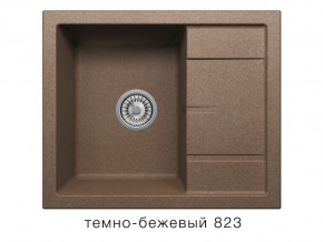 Мойка кварцевая Tolero R-107 Темно-бежевый 823 в Троицке - troick.mebel74.com | фото