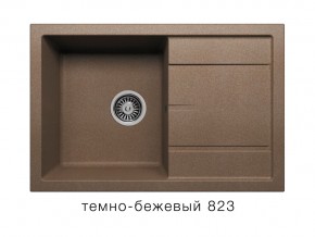 Мойка кварцевая Tolero R-112 Темно-бежевый 823 в Троицке - troick.mebel74.com | фото