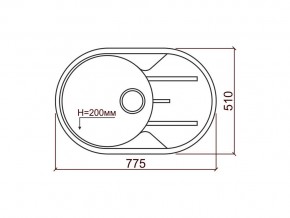 Мойка кварцевая Tolero R-116 Сафари 102 в Троицке - troick.mebel74.com | фото 2