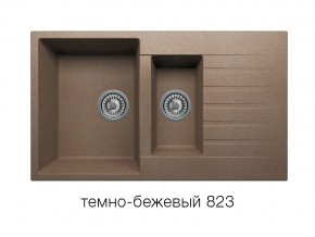 Мойка кварцевая Tolero R-118 Темно-бежевый 823 в Троицке - troick.mebel74.com | фото