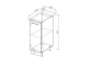 Н 30 Модуль нижний Без Столешницы МН 30 в Троицке - troick.mebel74.com | фото