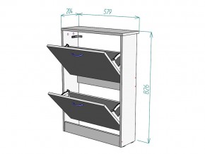 Обувница W103 в Троицке - troick.mebel74.com | фото 3