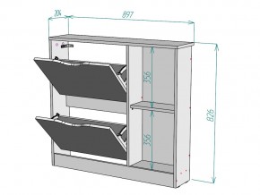 Обувница W104 в Троицке - troick.mebel74.com | фото 3