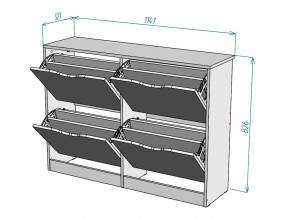 Обувница W48 в Троицке - troick.mebel74.com | фото 3