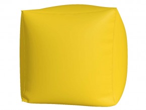 Пуф Куб макси желтый в Троицке - troick.mebel74.com | фото